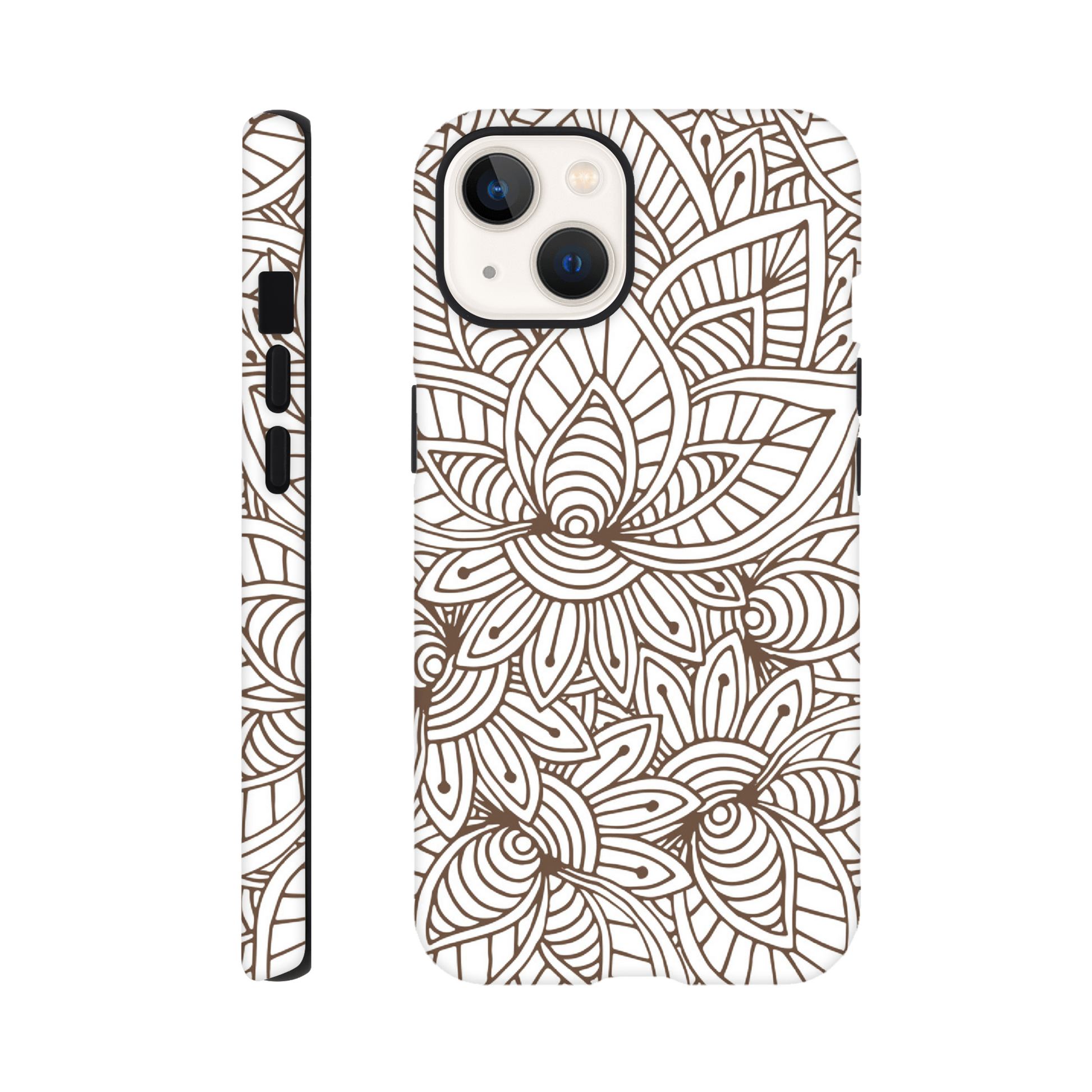 Natural Floral - Phone Tough Case Phone Case Globally Fulfilled