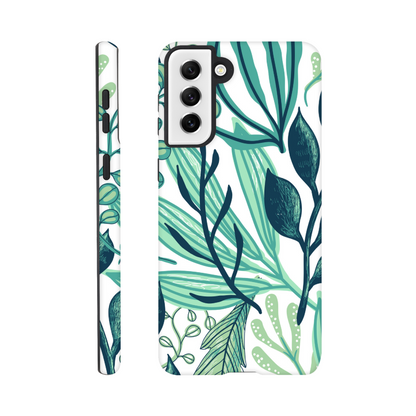 Green Foliage - Phone Tough Case Galaxy S21 Plus Phone Case