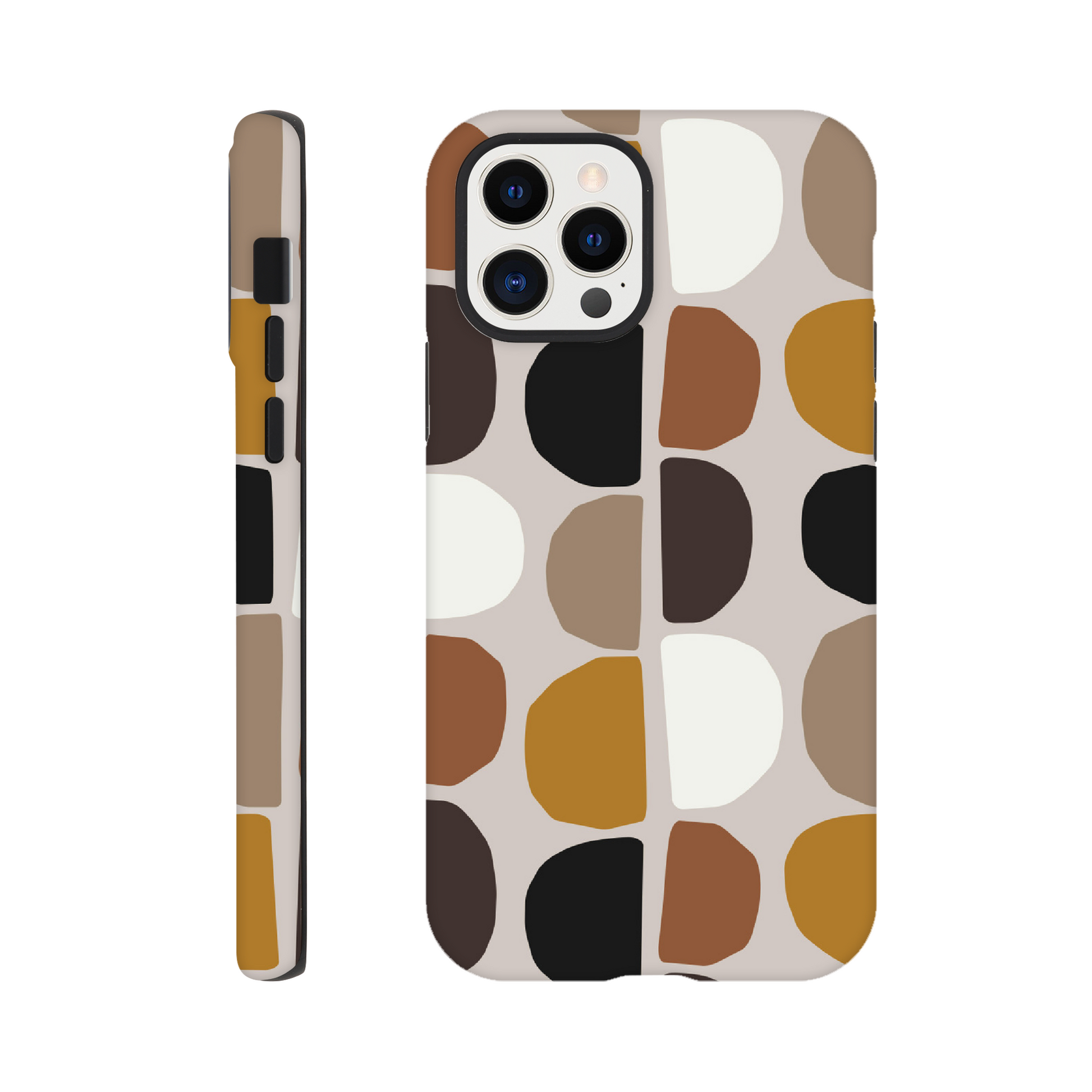 Pebble Brown - Phone Tough Case iPhone 12 Pro Phone Case