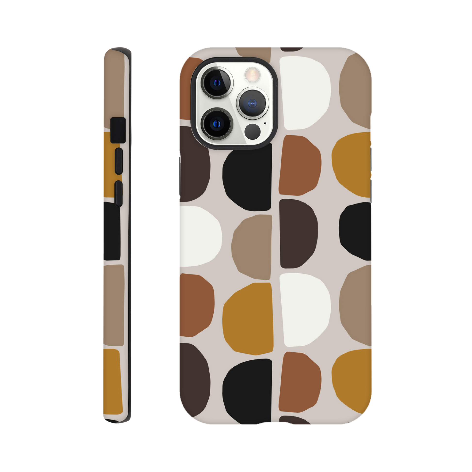 Pebble Brown - Phone Tough Case iPhone 12 Pro Max Phone Case