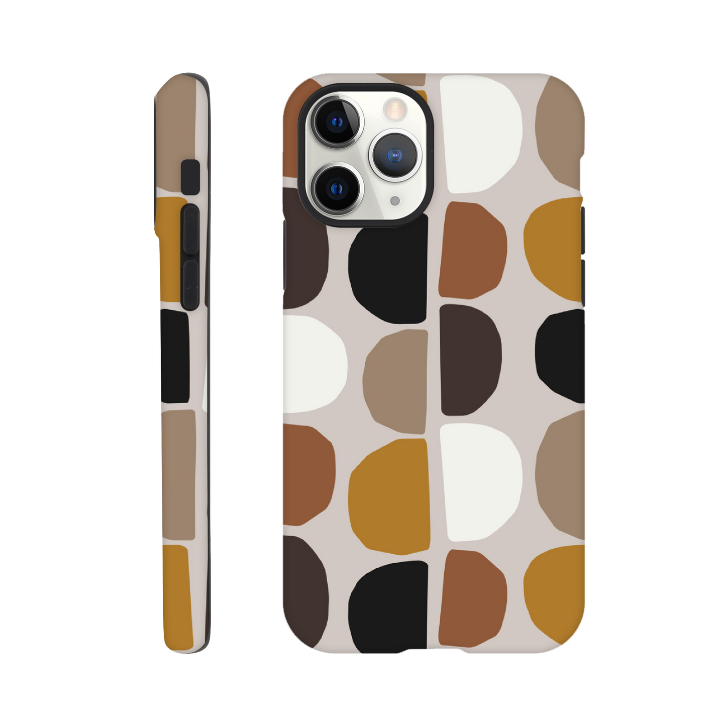 Pebble Brown - Phone Tough Case iPhone 11 Pro Phone Case