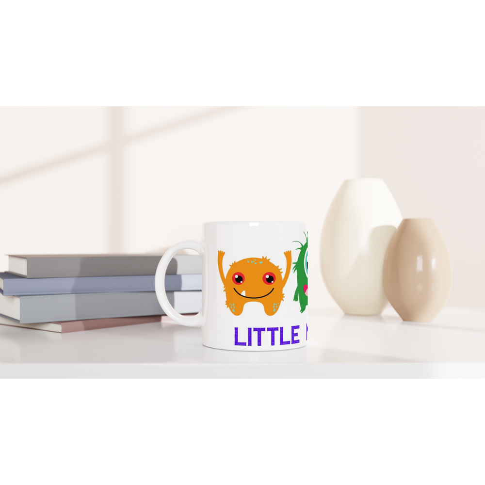 Little Monster - White 11oz Ceramic Mug White 11oz Mug