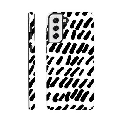 Black And White - Phone Tough Case Galaxy S21 Plus Print Material