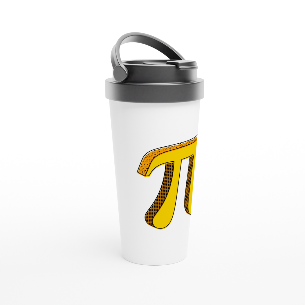 Pi - White 15oz Stainless Steel Travel Mug Travel Mug Maths Science