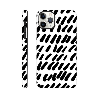 Black And White - Phone Tough Case iPhone 11 Pro Max Print Material