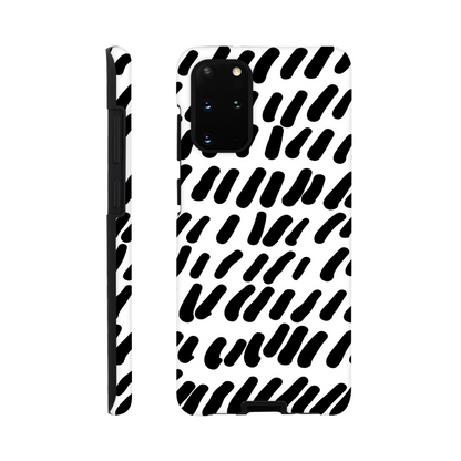 Black And White - Phone Tough Case Galaxy S20 Plus Print Material