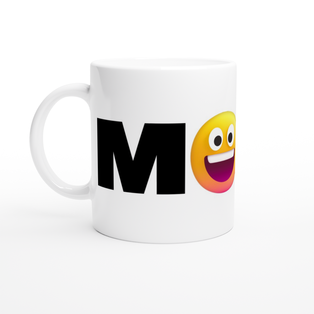 Mood Emoji - White 11oz Ceramic Mug White 11oz Mug