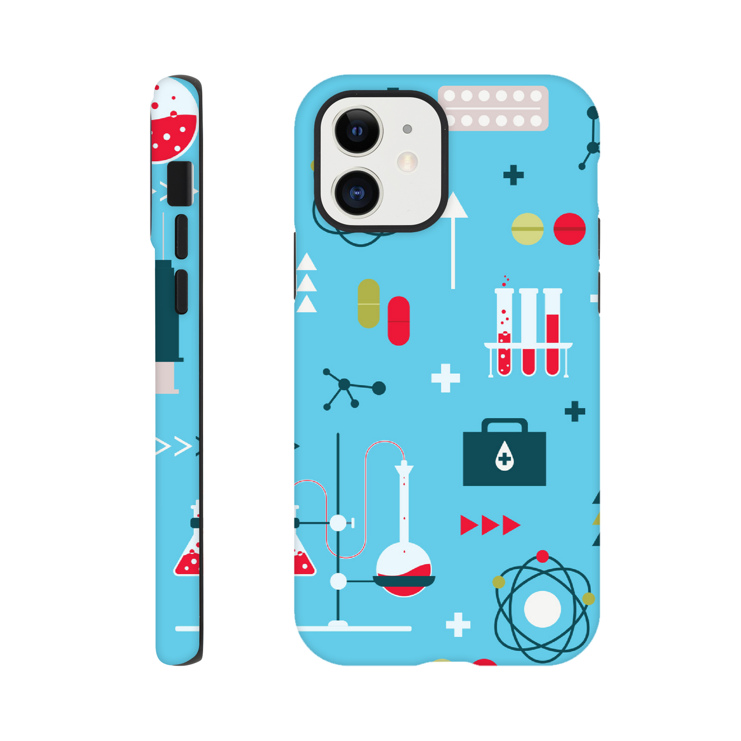 Science Lab - Phone Tough Case iPhone 12 Phone Case Globally Fulfilled