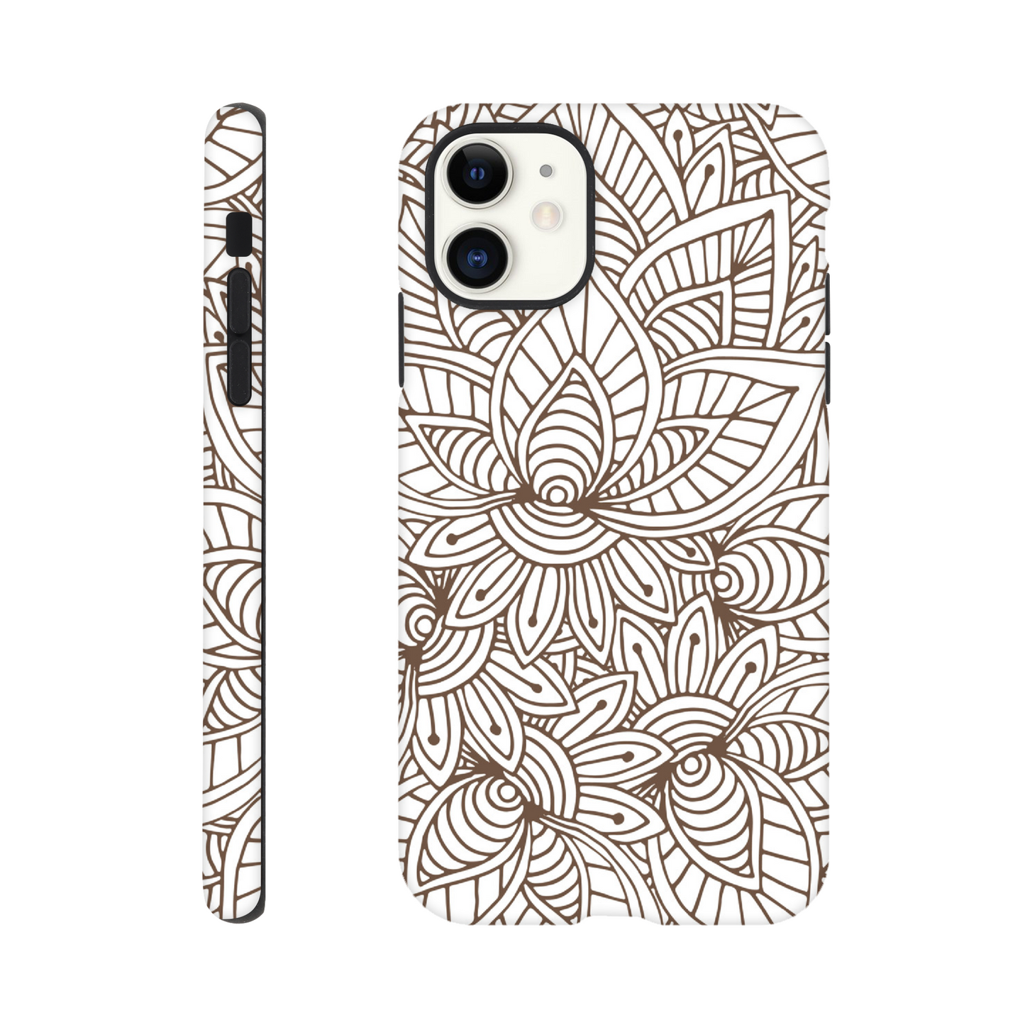 Natural Floral - Phone Tough Case iPhone 11 Phone Case Globally Fulfilled