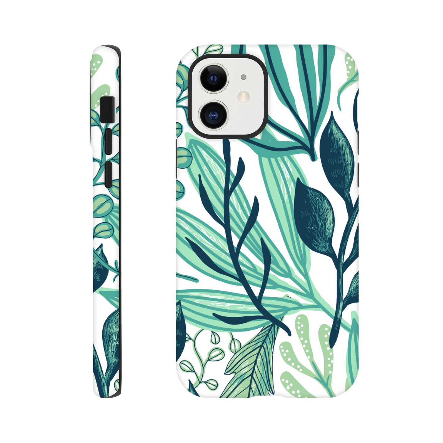 Green Foliage - Phone Tough Case iPhone 12 Phone Case