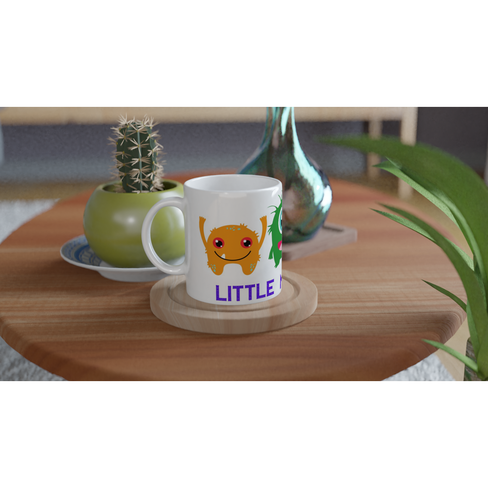 Little Monster - White 11oz Ceramic Mug White 11oz Mug