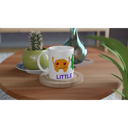 Little Monster - White 11oz Ceramic Mug White 11oz Mug