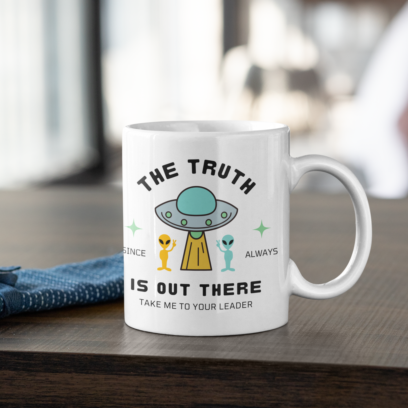 The Truth Is Out There - 11oz Ceramic Mug 11 oz Mug Sci Fi