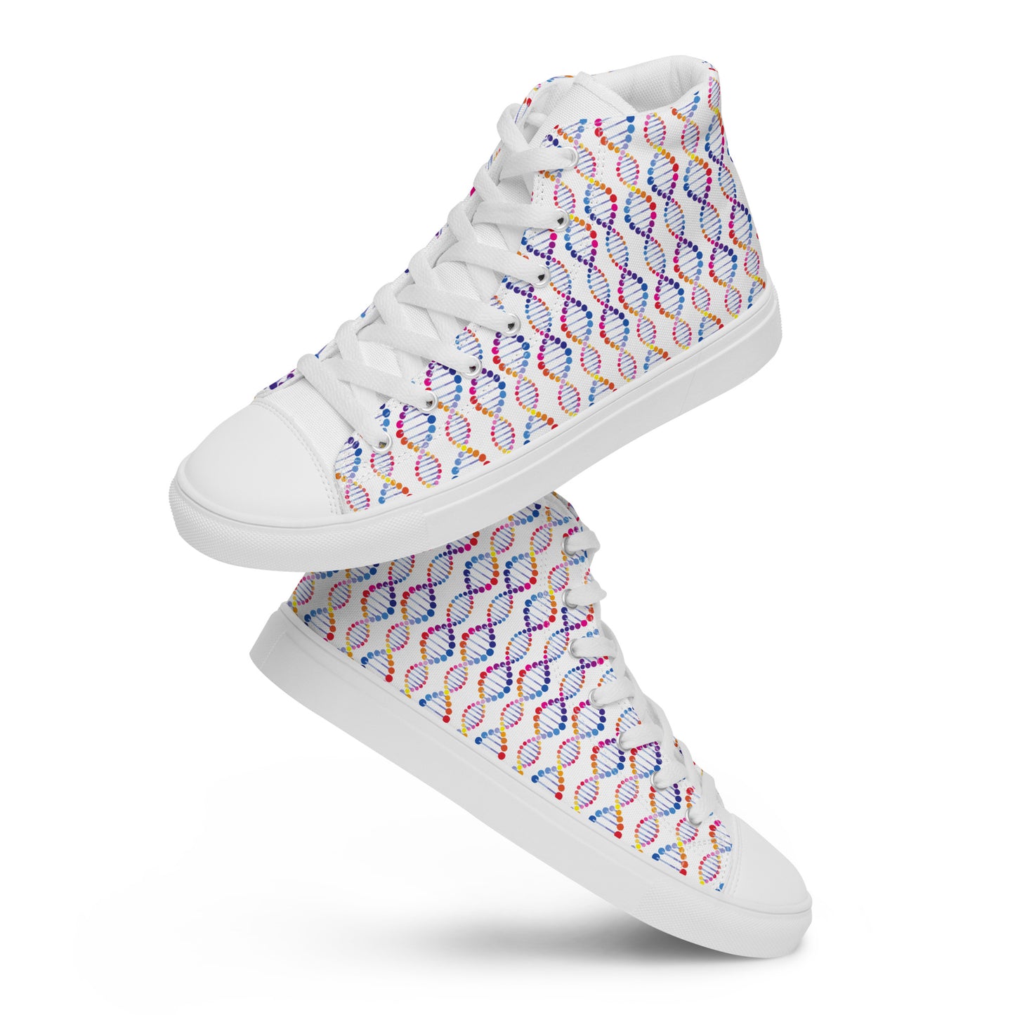 DNA - Women’s high top canvas shoes Womens High Top Shoes Outside Australia Printed Offshore