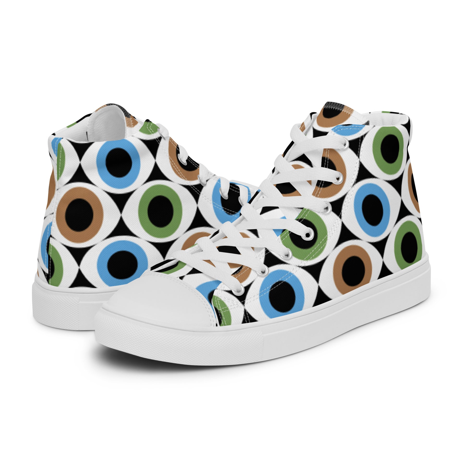 Eye See - Women’s high top canvas shoes Womens High Top Shoes