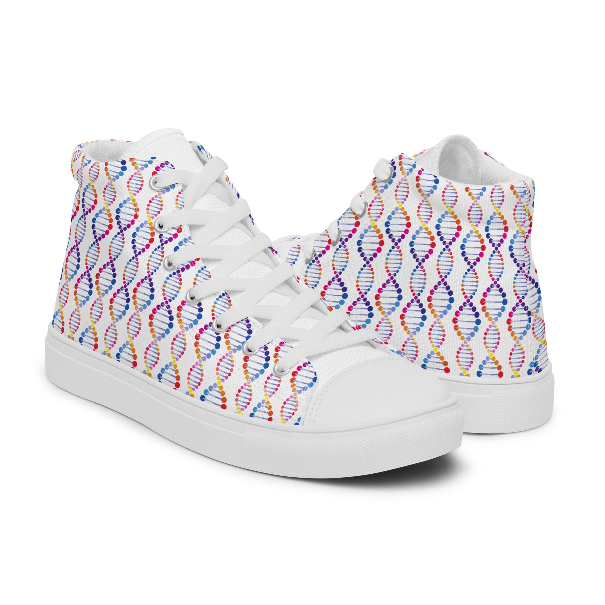 DNA - Women’s high top canvas shoes Womens High Top Shoes Outside Australia Printed Offshore