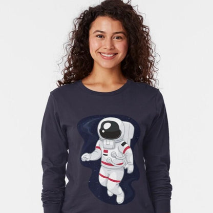 Astronaut - Mens Long Sleeve T-Shirt Unisex Long Sleeve T-shirt Mens Space Womens